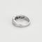 Bague 51 Bague jonc en or blanc 18K sertie de diamants 58 Facettes 58FC150