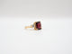 Bague 55 Bague or jaune, Grenat, Diamants 58 Facettes 4804