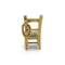 Pendentif Charm Chaise - Or bi-colore 58 Facettes 260024R