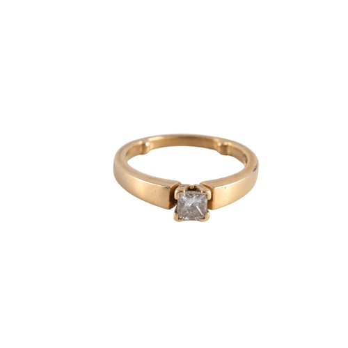 Bague 47 Bague Solitaire Diamant princesse 58 Facettes FM89