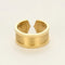 Bague 57 Cartier Bague C de Cartier en Or jaune 18k 58 Facettes GU292-1