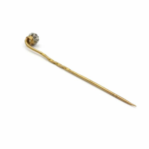 Broche Epingle À Cravate - Or jaune & Diamant 58 Facettes 250429R