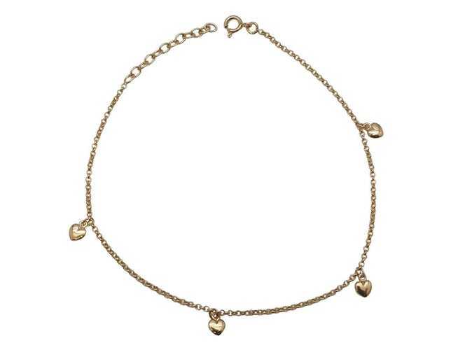 Bracelet Bracelet cœurs en Or Jaune 58 Facettes