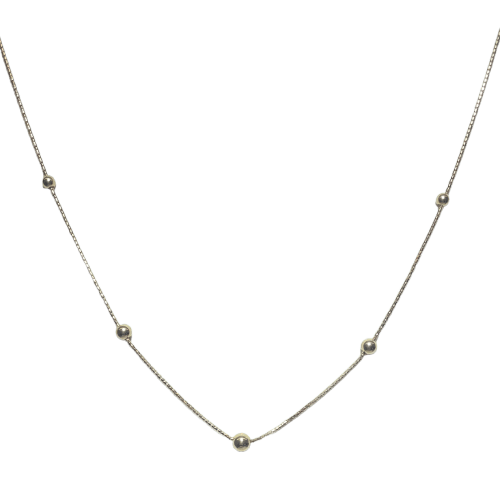 Collier Collier perlé en or jaune 14K 58 Facettes 250324