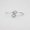 Bracelet Bracelet Jonc Pierres 58 Facettes