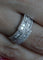 Bague 53 Bague Zigzag Or blanc et Diamants 58 Facettes RNG2646