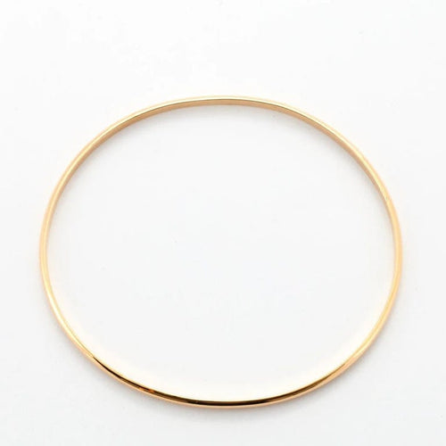 Bracelet Bracelet Demi-jonc plat or jaune 58 Facettes