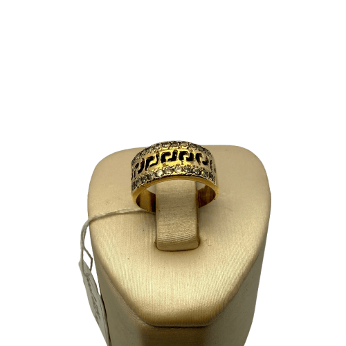 Bague 47 Bague ajourée en or jaune 18 carats, 2,92 g 58 Facettes 250083