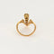 Bague 51 Bague aigrette or jaune, diamants et rubis 58 Facettes LAV1715