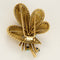 Broche Broche Mauboussin en or jaune, turquoises et saphirs 58 Facettes 58FC115