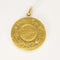Pendentif Pendentif médaille - Société générale d'horticulture- en or jaune 58 Facettes LOR4174