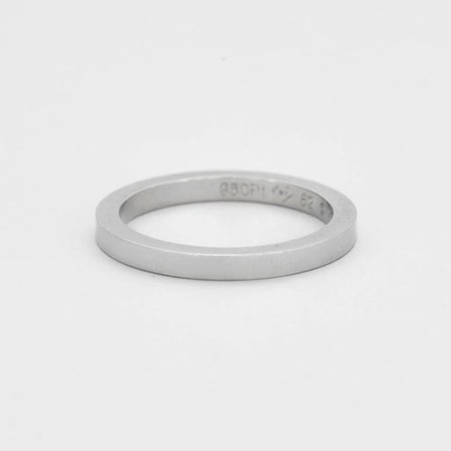 Bague 62 Piaget - Alliance en platine et petit diamant 58 Facettes B1