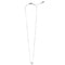 Collier Cartier - Collier chaîne fine en or gris et diamant 0,32 ct 58 Facettes AB