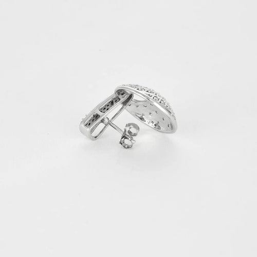 Boucles d'oreilles Pendants d'oreilles or blanc et diamants 58 Facettes GULK203