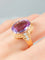 Bague 55 Bague Améthyste et Diamants 58 Facettes