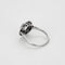 Bague 53 Bague en or blanc 18K et platine avec diamants 58 Facettes 58FC139