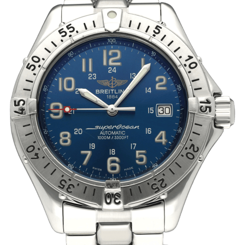 Montre Breitling Superocean - Montre automatique A17040 en acier, 1999 58 Facettes BTL/SOC/111