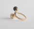 Bague 57 Bague Perles de culture et diamants anciens 58 Facettes