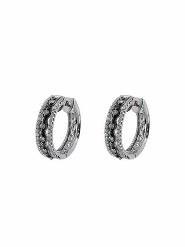 Boucles d'oreilles Boucles d'oreilles Créoles Diamants 58 Facettes C 1674