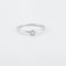 Bague 54.5 Bague en Or blanc & diamant 58 Facettes