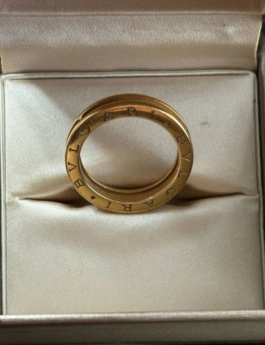 Bague 59 Bvlgari - Bague B.zero1 en or 18k 58 Facettes