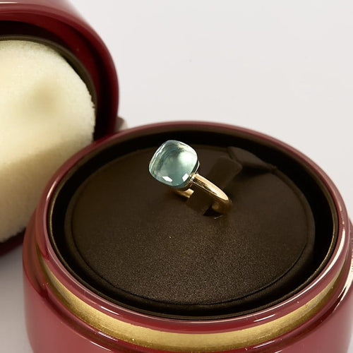 Bague 51 Pomellato - Bague Nudo Classique - Bague en or jaune et topaze 58 Facettes 58FC31-2