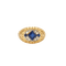 Bague 55 Bague Saphir, Diamants 58 Facettes