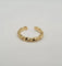 Bague 53 Bague or jaune sertie de diamants 58 Facettes