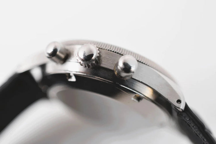 Montre Montre Hamilton Chronograph Lemania 1873, révisée, boîte d'origine 58 Facettes HAM-100