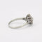 Bague 65 Bague Fleur en Or Gris, Diamants 58 Facettes LOT 2840