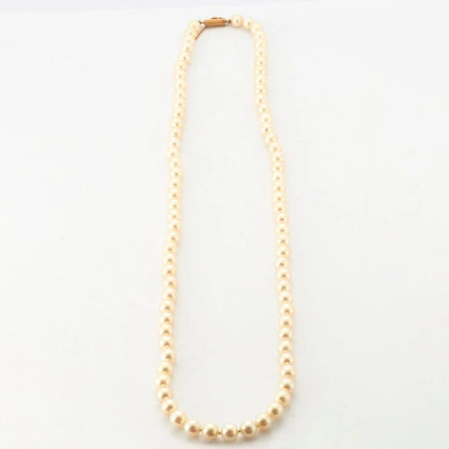 Collier Collier Perles Akoya fermoir Or 58 Facettes 4933