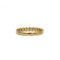 Bague 54 Demi-Alliance - Or jaune & Diamants 58 Facettes 250419R