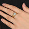 Bague 58 Bague pavée de 19 diamants en or jaune 750 58 Facettes