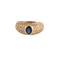 Bague 59 Bague Saphir pavage Diamants 58 Facettes FM114