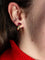 Boucles d'oreilles Boucles d'oreilles ornées de rubis et diamants en or jaune 58 Facettes 47900022