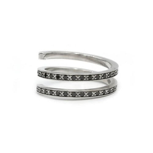 Bague 55 Bagues La Spirale - DINH VAN 58 Facettes 250022R-250023R