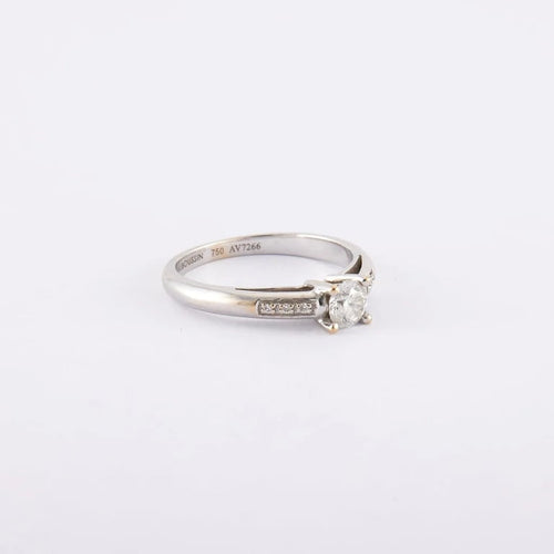 Bague 50 Bague Solitaire "Tu es le sel de ma vie"  MAUBOUSSIN 58 Facettes 150277R