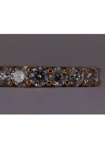 Bague 51 Bague alliance Or jaune et Diamants 58 Facettes RNG2857