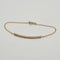 Bracelet Bracelet or jaune 18 carats serti d’une barrette de diamants 58 Facettes