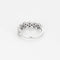 Bague 49 Demie alliance en or 14K et diamants 58 Facettes LIS2771X2