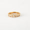 Bague 50 Bague Alliance Or jaune 14 carats Diamants 58 Facettes