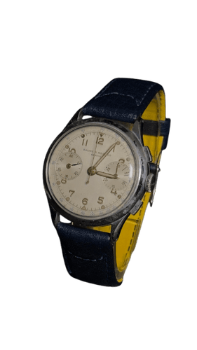 Montre Baume & Mercier Réf. 902 - Montre chronographe mécanique calibre Landeron 48 58 Facettes
