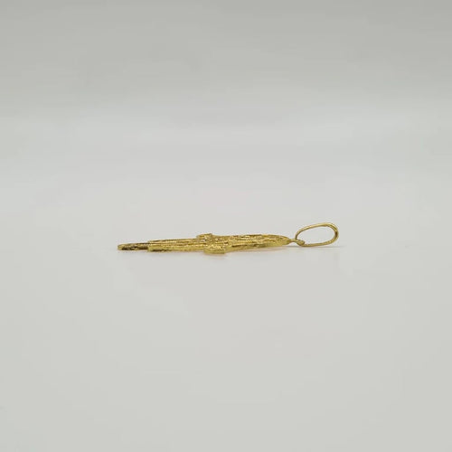 Pendentif Pendentif or jaune main de Fatma 58 Facettes