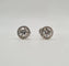 Boucles d'oreilles Boucles d'oreilles or blanc serties de diamants GIA 58 Facettes