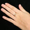 Bague 53 Bague Solitaire 7 diamants 58 Facettes FM105