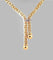 Collier Collier maille Popcorn à pompons en or 18 carats 58 Facettes