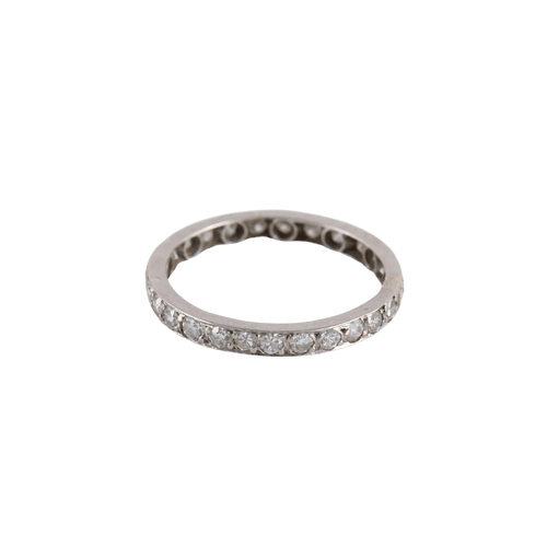 Bague 56 Alliance américaine Diamants 0.50ct 58 Facettes FM68