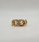 Bague 54.5 Bague or jaune 18 carats sertie de diamants 58 Facettes