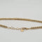 Bracelet Bracelet or jaune serti d’une barrette de diamants 58 Facettes
