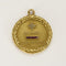 Pendentif Augis - Médaille sentimentale en or jaune, rubis et diamants 58 Facettes SB2222X2